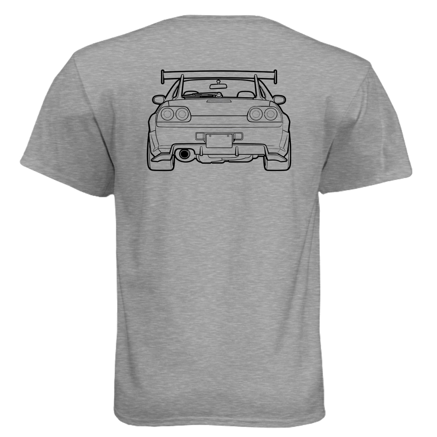 Dark Heather Grey (60/40) - N6210 - BACK
