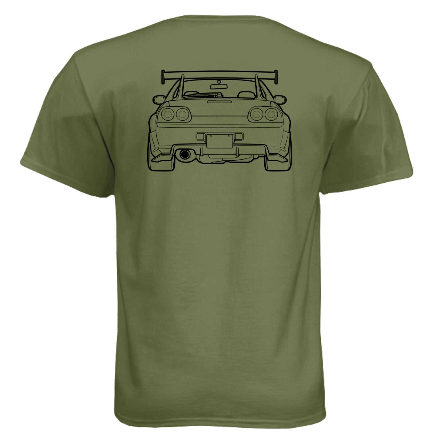 Military Green - N6210 - BACK