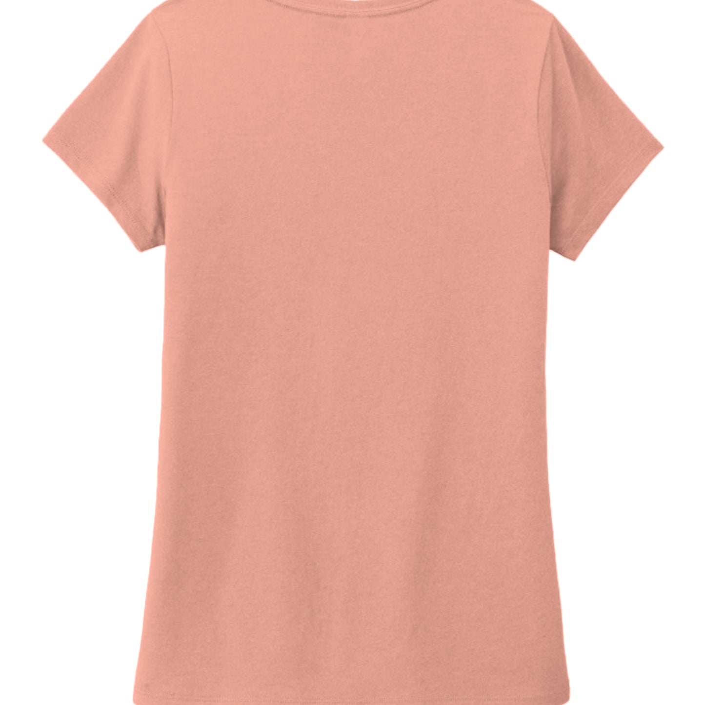 Heathered Dusty Peach - DM1350L - BACK