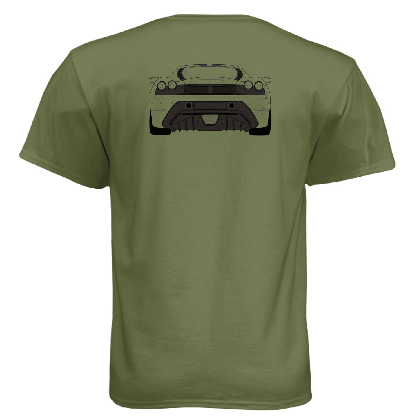 Military Green - N6210 - BACK