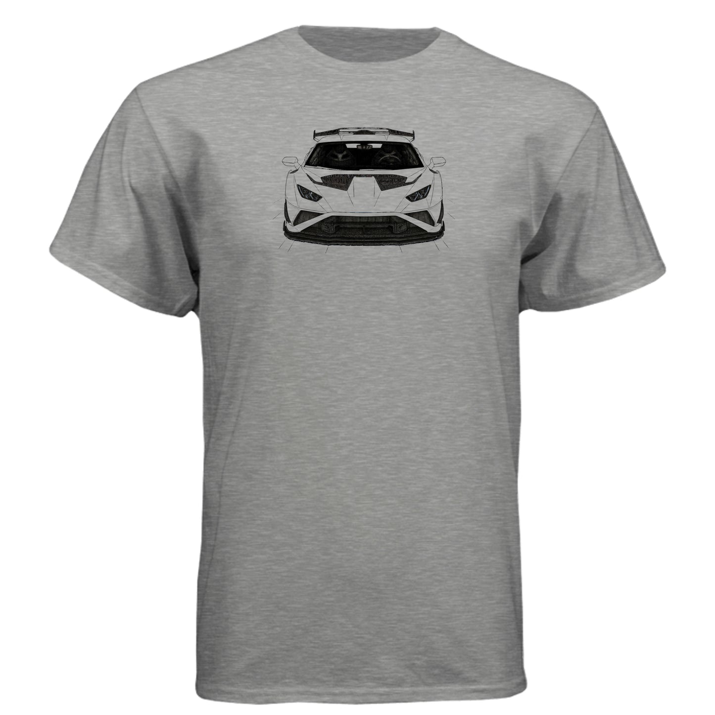 Dark Heather Grey (60/40) - N6210 - FRONT