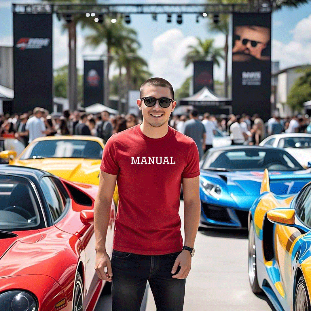 Manual Driver t-shirt Design